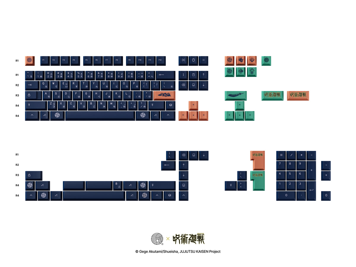 MONOKEI x Jujutsu Kaisen Series 1 Keyset