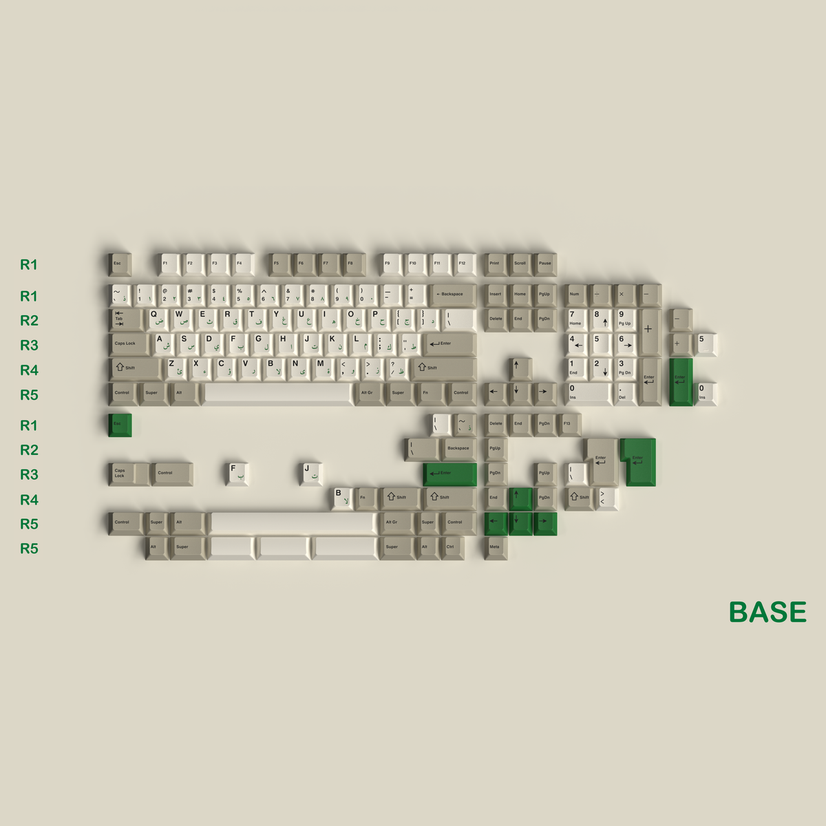 GMK Classic Arabic (In-stock)