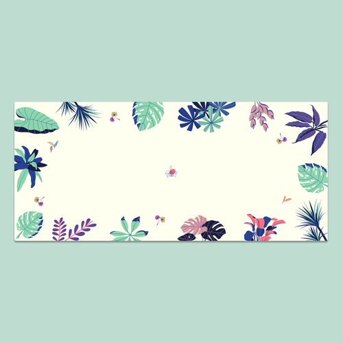 Foliage Deskmats (Water Resistant) (In-stock)