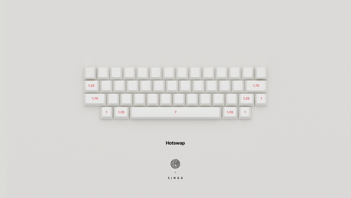 MONOKEI x SingaKBD - Neko Standard (In-stock)