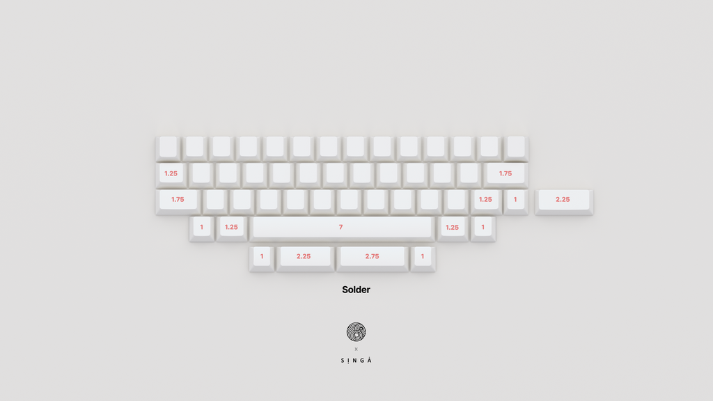 MONOKEI x SingaKBD - Neko Standard (In-stock)