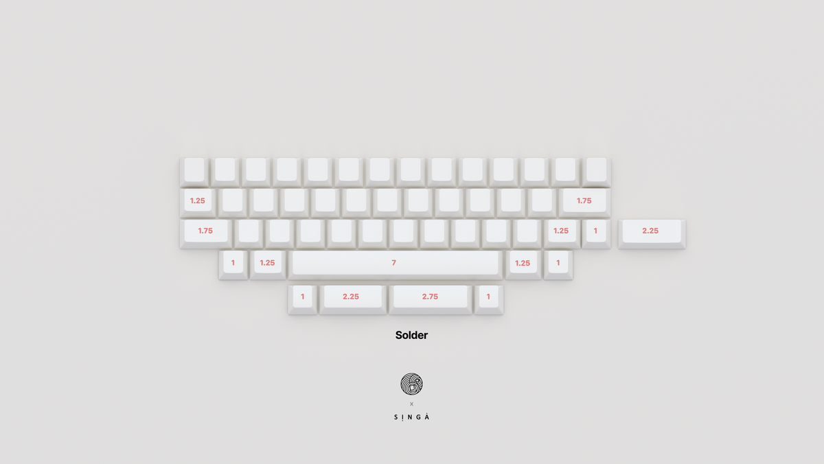 MONOKEI x SingaKBD - Neko Standard (In-stock)